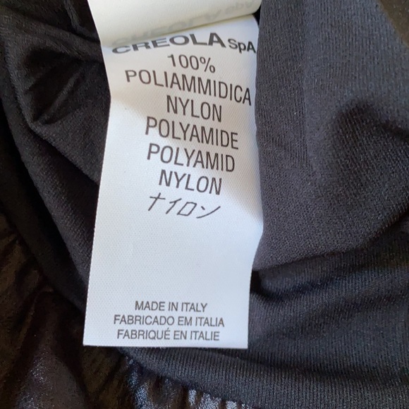 Creola Italian Beautiful Black ALine Dress - Picture 9 of 9